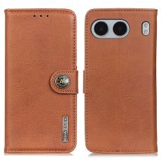 KHAZNEH KHAZNEH OnePlus Nord 4 Fodral L&auml;der Brun