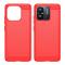  Xiaomi Redmi 12C 4G Skal Kolfiber Textur Röd