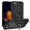  iPhone 17e / 16e Skal Shockproof Hybrid Ring Svart