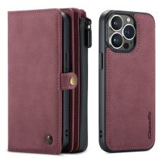 CASEME CASEME iPhone 13 Pro Fodral/Skal Magnet 2in1 Multifunktionell R&ouml;d