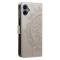  Samsung Galaxy A07 Fodral Mandala Läder Guld
