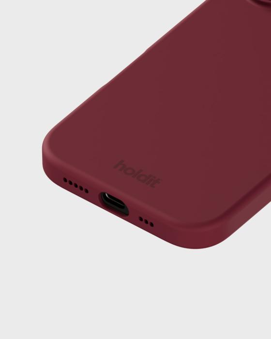 Bild 3, holdit holdit iPhone 16 Mobilskal Silikon Red Velvet