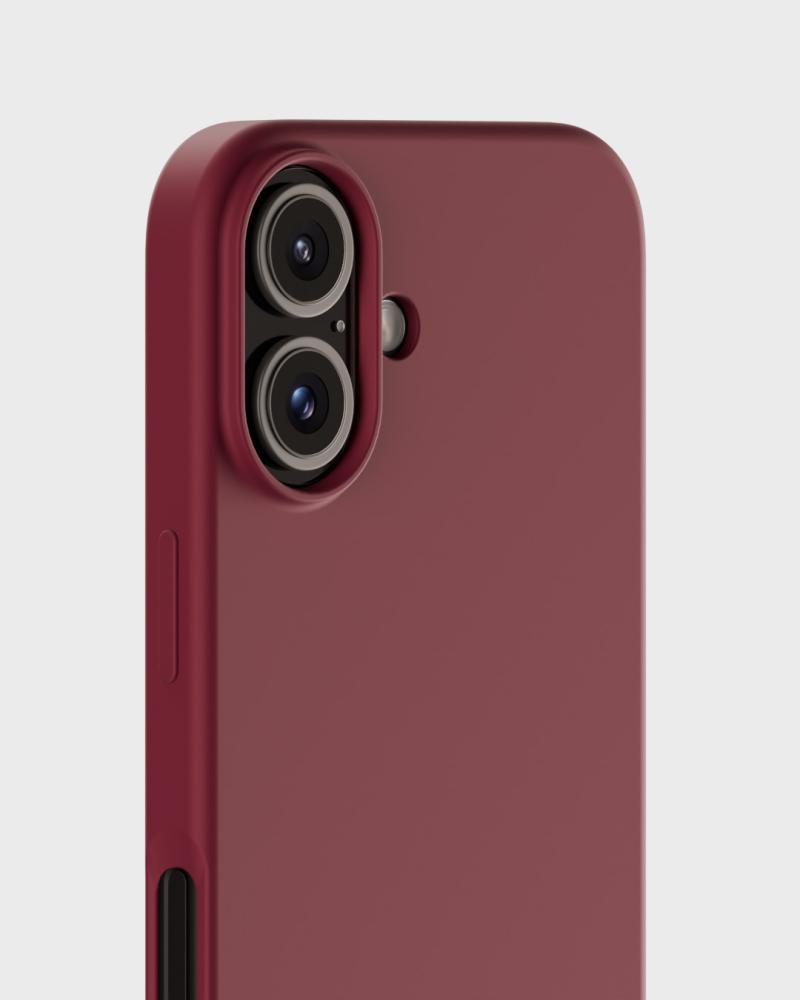 holdit holdit iPhone 16 Mobilskal Silikon Red Velvet