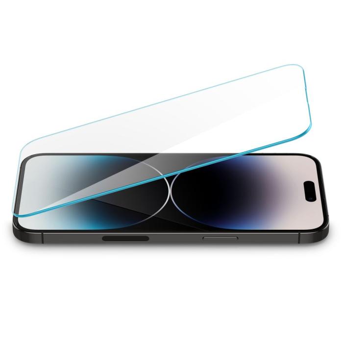 Bild 3, Spigen Spigen iPhone 14 Pro Max Glas.tR Slim Skärmskydd Härdat Glas