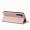 LC.IMEEKE LC.IMEEKE Galaxy S24 Plus Fodral Flip Läder Roséguld