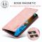LC.IMEEKE LC.IMEEKE Galaxy S24 Plus Fodral Flip Läder Roséguld