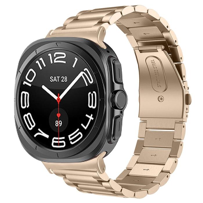 Bild 3,  Galaxy Watch Ultra (2025) / 47 mm Armband Rostfritt Stål Guld