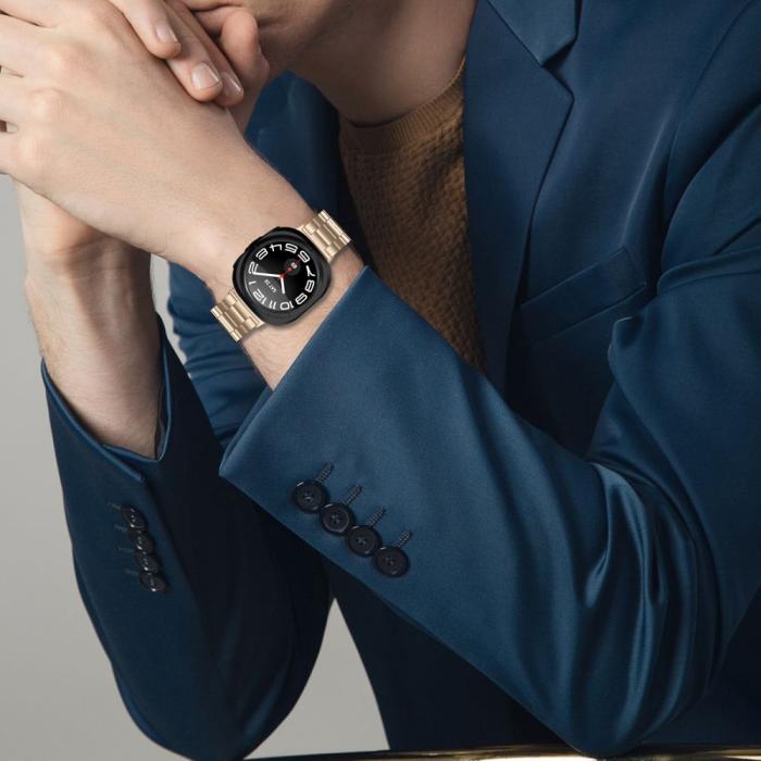 Bild 5,  Galaxy Watch Ultra (2025) / 47 mm Armband Rostfritt Stål Guld