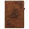  Samsung Galaxy Tab S11 Fodral Butterfly Flower Brun
