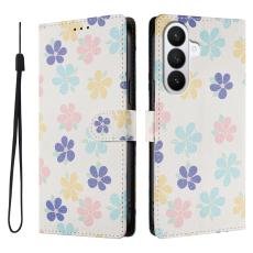  Samsung Galaxy S26 Fodral Med Tryck Blommor