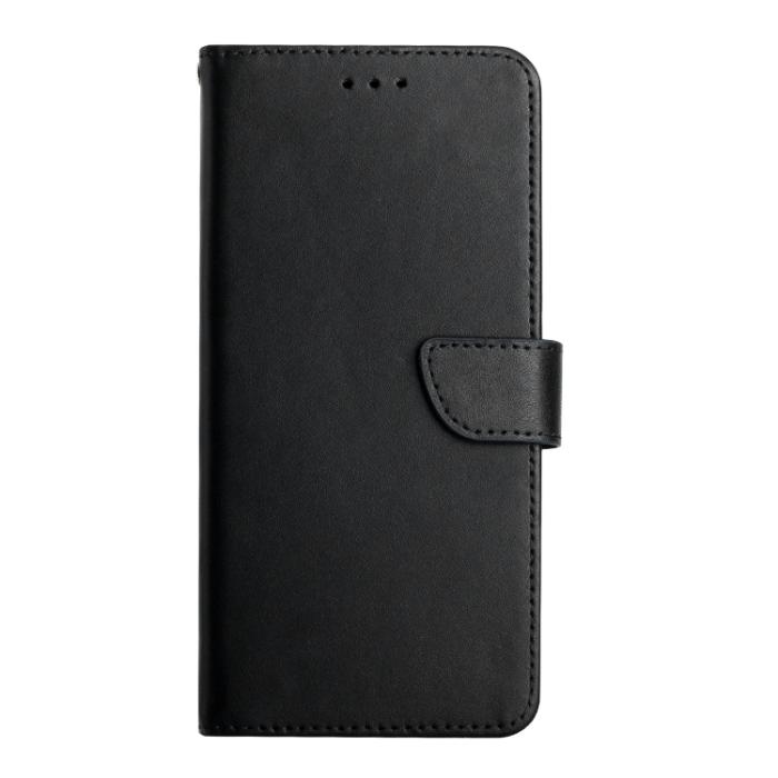 Bild 2,  Xiaomi 13 Lite 5G Fodral Äkta Läder Nappa Textur Svart