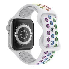 ColorPop Sportarmband Dual-Color Apple Watch 42/41/40/38 mm (S/M) Pride