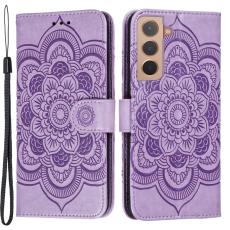  Samsung Galaxy S22 Plus Fodral Mandala Flower Lila