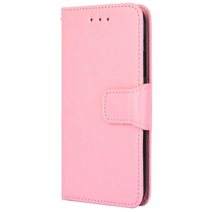 Bild 6,  Samsung Galaxy S23 Ultra Fodral Läder Ljus Rosa