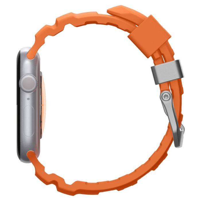 Bild 3, Spigen Spigen Apple Watch 42/44/45/46/49 mm Klockarmband Orange