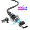 ENKAY ENKAY 1 m 2in1 PD 60W USB-C - Lightning/USB-C 360° Magnetkabel