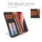  iPhone 12 Pro Max - Magnet 2in1 Skal/Fodral - Svart