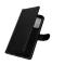  Samsung Galaxy A52 / A52s - Litchi Textur Fodral - Svart