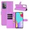  Samsung Galaxy A52 / A52s - Litchi Textur Fodral - Lila