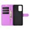  Samsung Galaxy A52 / A52s - Litchi Textur Fodral - Lila
