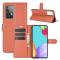  Samsung Galaxy A52 / A52s - Litchi Textur Fodral - Brun