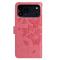  iPhone 17 Pro Fodral Med Fjäril Tryck Rosa