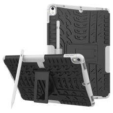  iPad Air 10.5 (2019) / Pro 10.5 (2017) - Rugged Kickstand Armor Skal - Vit