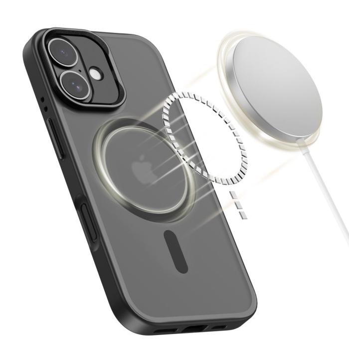 Bild 2, Tech-Protect Tech-Protect iPhone 17 Skal MagSafe MagStand Svart