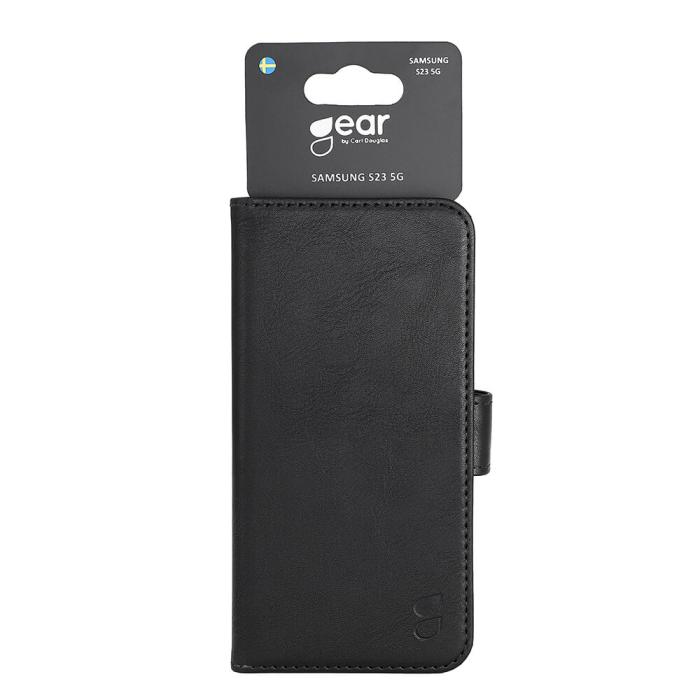 Bild 2, Gear GEAR Samsung Galaxy S23 Fodral Läder Svart