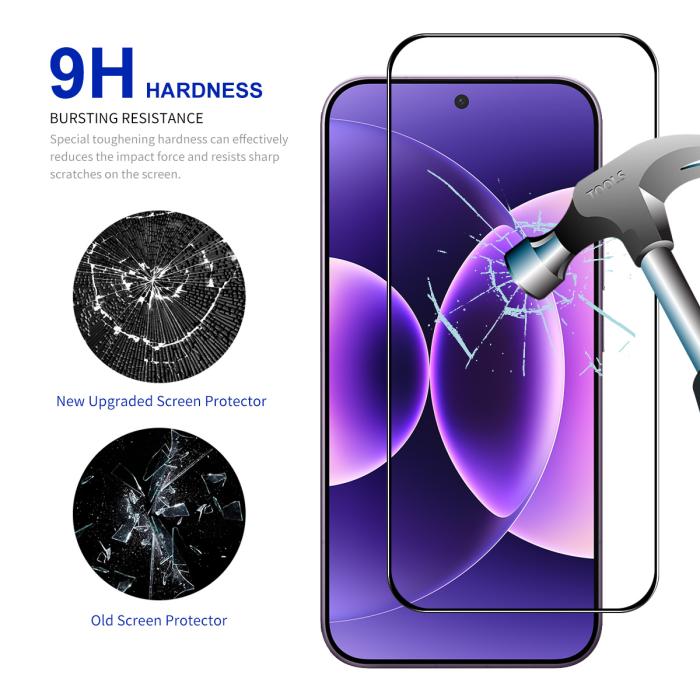 Bild 3, ENKAY ENKAY Xiaomi 17/17 Pro 2-PACK Skärmskydd Härdat glas Transparent