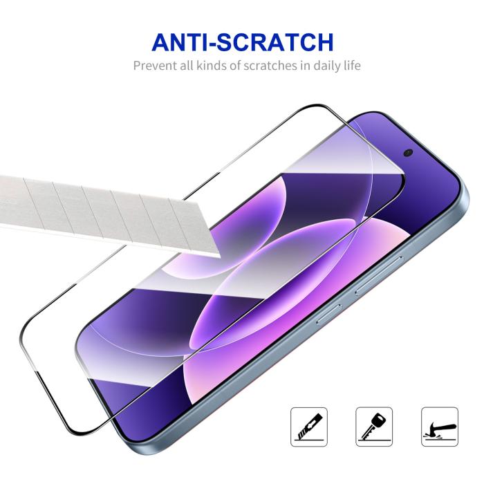 Bild 4, ENKAY ENKAY Xiaomi 17/17 Pro 2-PACK Skärmskydd Härdat glas Transparent