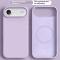  iPhone Air Skal MagSafe Liquid Silikon Lila