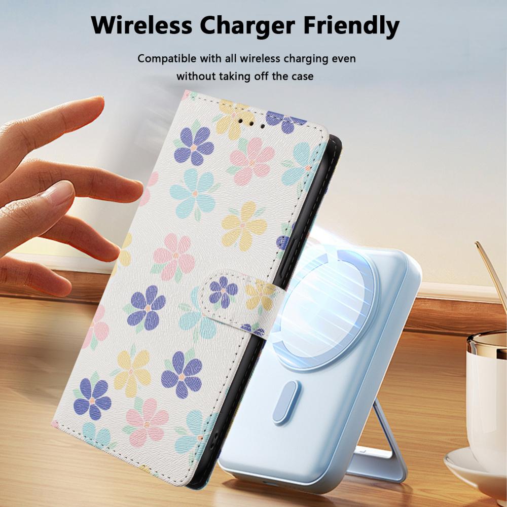  Xiaomi 15T Pro Fodral Med Tryck Färgglada Blommor