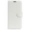  Samsung Galaxy A15 5G Fodral Litchi Läder Vit