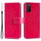  Samsung Galaxy A03s Fodral Mandala Läder Rosa