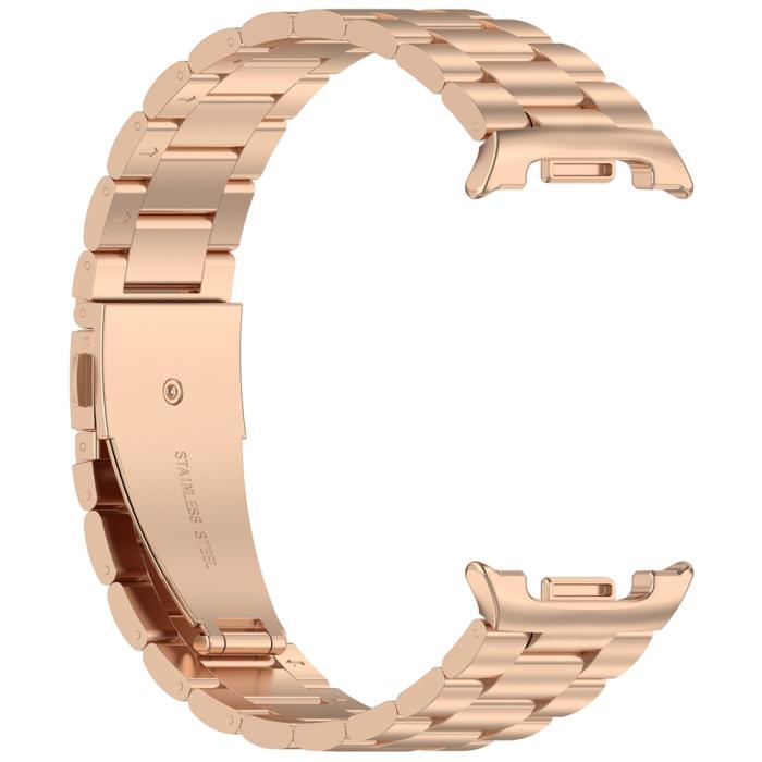 Bild 2,  Galaxy Watch 8 46/44/40 mm Armband Rostfritt Stål Roséguld