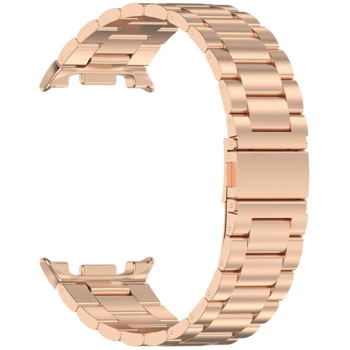 Bild 3,  Galaxy Watch 8 46/44/40 mm Armband Rostfritt Stål Roséguld