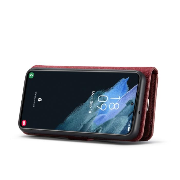 Bild 5, DG.MING DG.MING Samsung Galaxy S22 Fodral 2in1 Magnet Fodral / Skal Röd