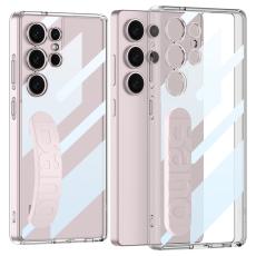 GKK GKK Samsung Galaxy S25 Ultra Skal Hand Strap Hybrid Rosa