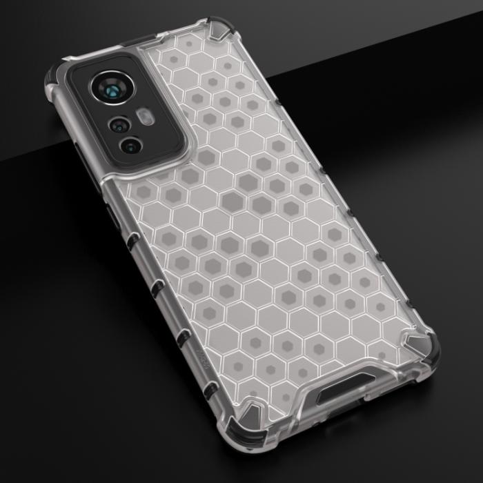 Bild 2,  Xiaomi 12 Skal Shockproof Honeycomb Vit
