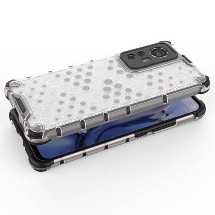 Bild 4,  Xiaomi 12 Skal Shockproof Honeycomb Vit