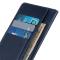 KHAZNEH KHAZNEH Samsung Galaxy S23 Plus Fodral Läder Blå