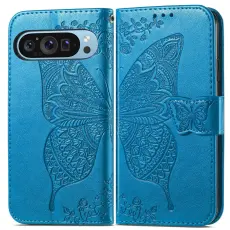  Google Pixel 11 / 11 Pro Fodral Med M&ouml;nster Fj&auml;ril Bl&aring;