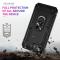  iPhone 17e / 16e Skal Shockproof Hybrid Ring Svart