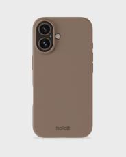 holdit holdit iPhone 16 Plus Mobilskal Silikon Mocha Brown