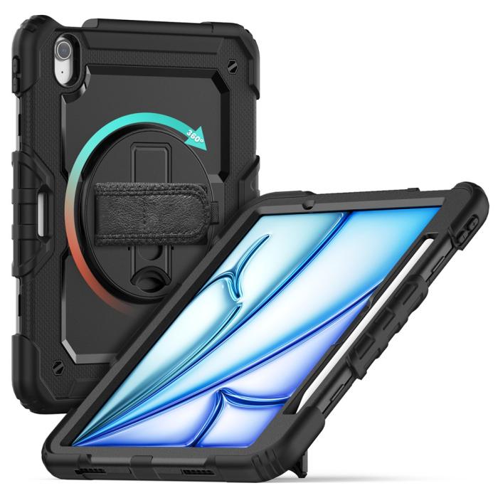 Bild 2,  iPad Air 11 2026-2024 Skal 360 Shockproof Hybrid Kickstand