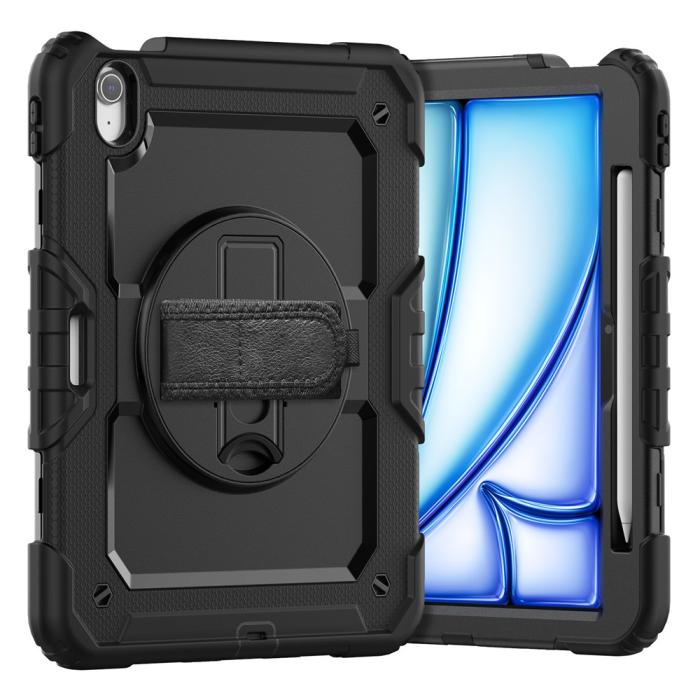 Bild 3,  iPad Air 11 2026-2024 Skal 360 Shockproof Hybrid Kickstand