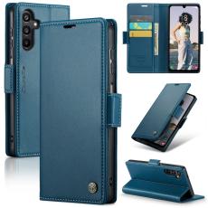 CASEME CASEME Samsung Galaxy A16 Fodral L&auml;der RFID Bl&aring;