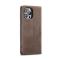 CASEME CASEME iPhone 14 Pro Fodral Retro Flip Mörk Brun