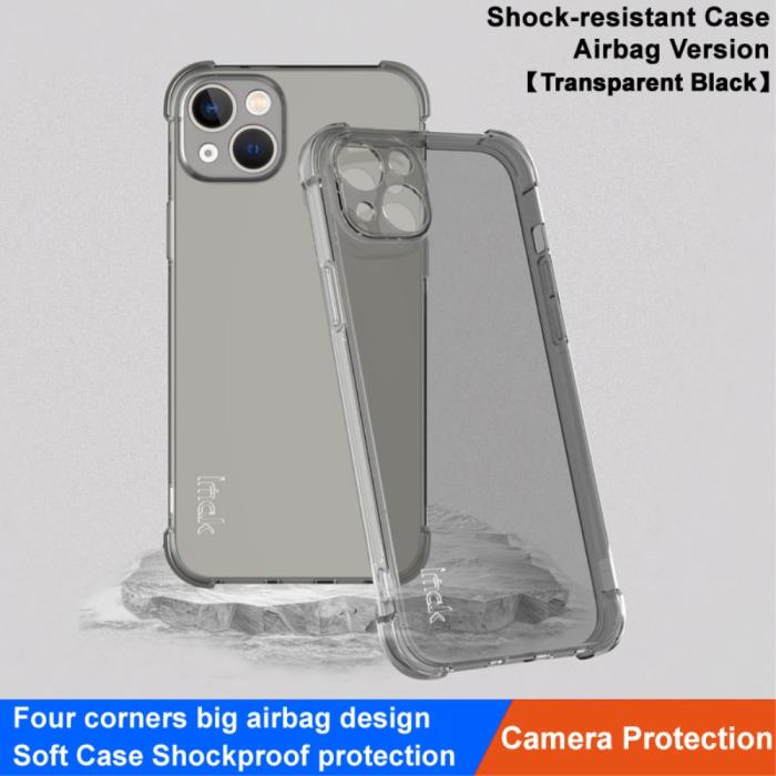 Bild 3, IMAK IMAK iPhone 15 Plus Skal Shockproof TPU Tonad Svart